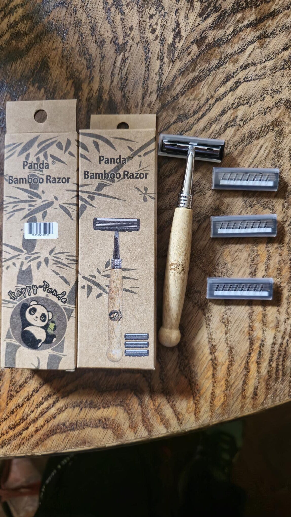 Three-Blade Bamboo Razor - Jit Trading